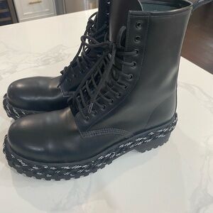 Balenciaga Rope Combat Boots